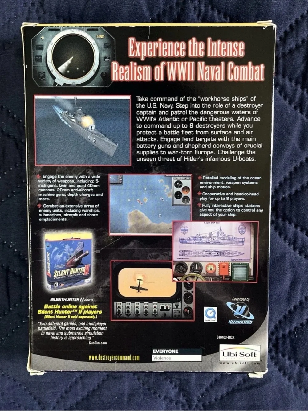 Destroyer Command (PC, 2002) WWII Naval Combat Simulator